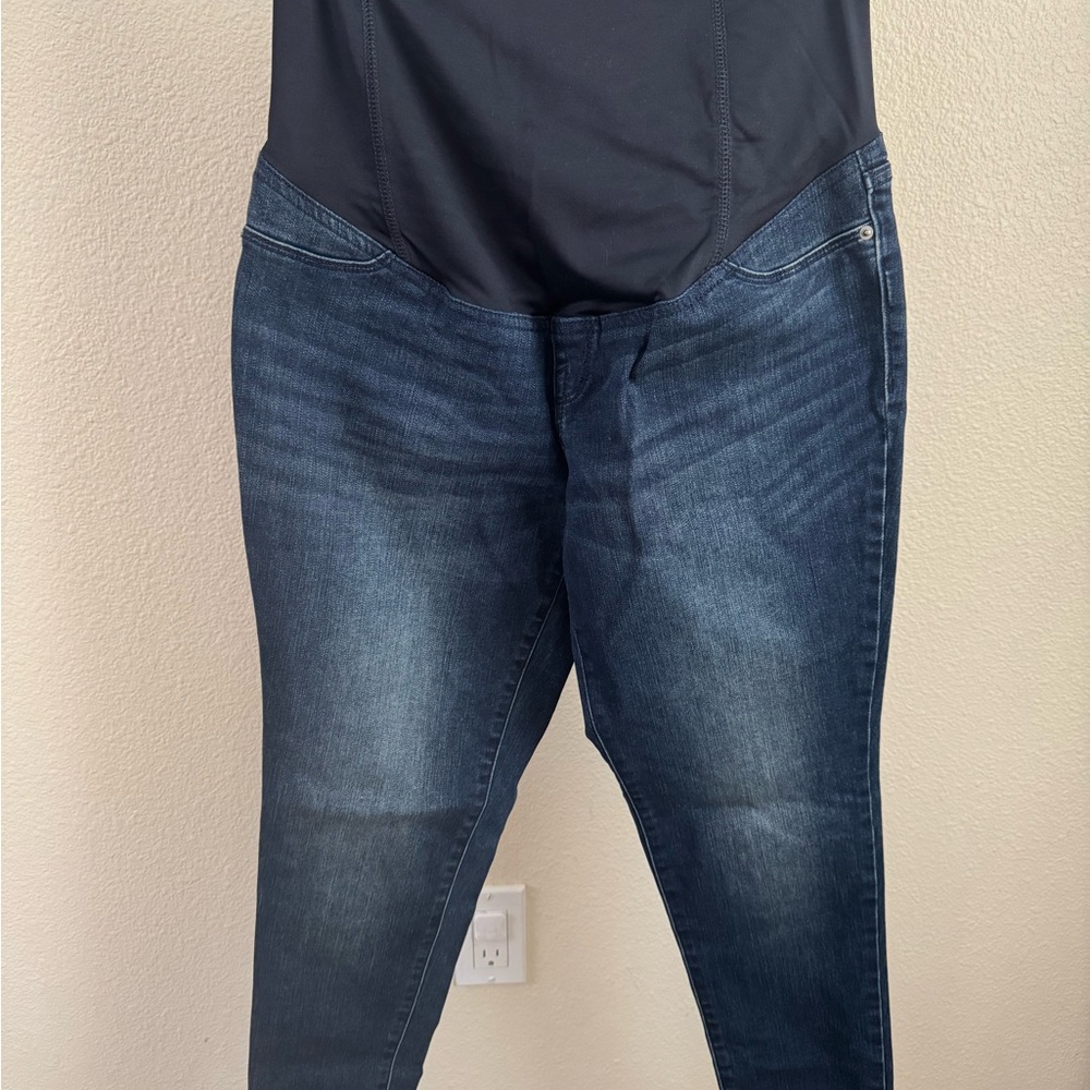 Isabel Maternity by Ingrid & Isabel Dark Blue Skinny Jeans
